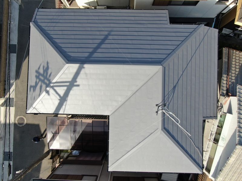加古郡播磨町　S様　カバー工法　完工写真
